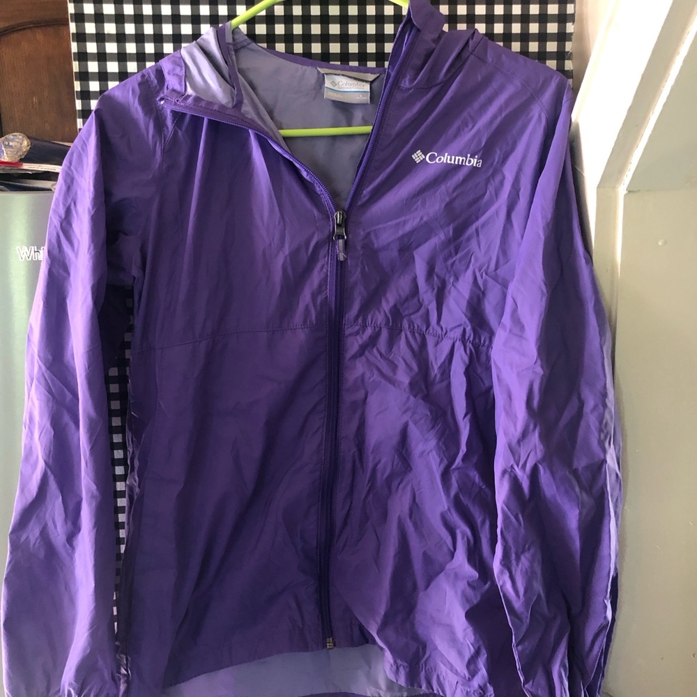Columbia rain jacket youth 14/16